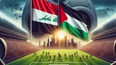 موعد مباراة العراق ضد فلسطين اليوم في تصفيات كأس اسيا 2026 بث مباشر يلا شوت 5 مباراة فلسطين والعراق