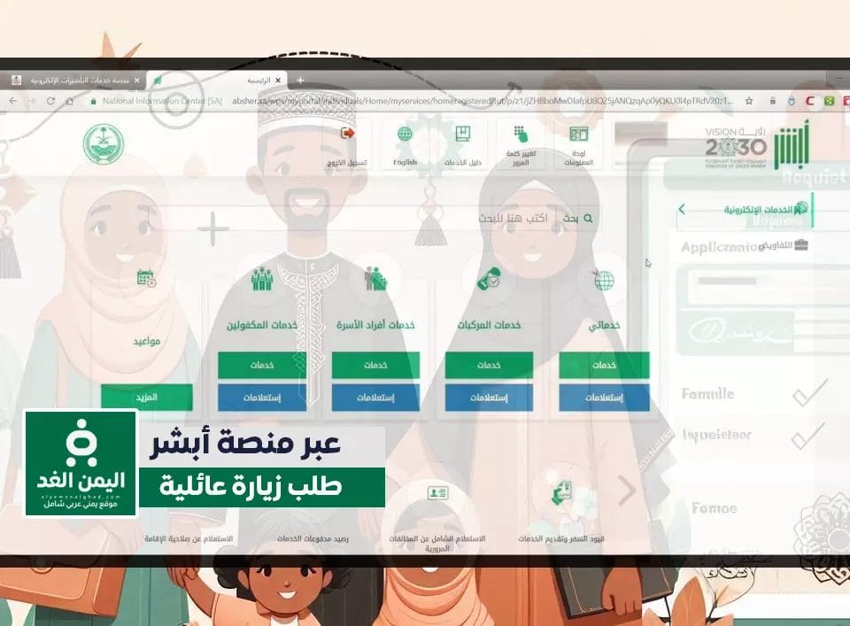 كيفية متابعة طلب الزيارة العائلية عبر أبشر