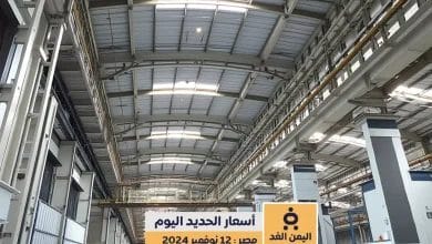 اسعارالحديد اليوم في مصر 15-2-2025 لسعر طن الحديد اليوم الثلاثاء